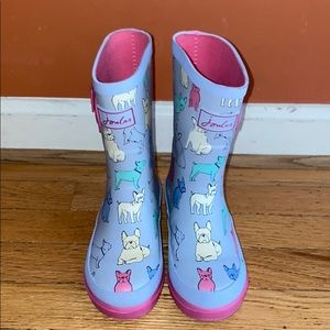Little Girls Joules Rain Boots